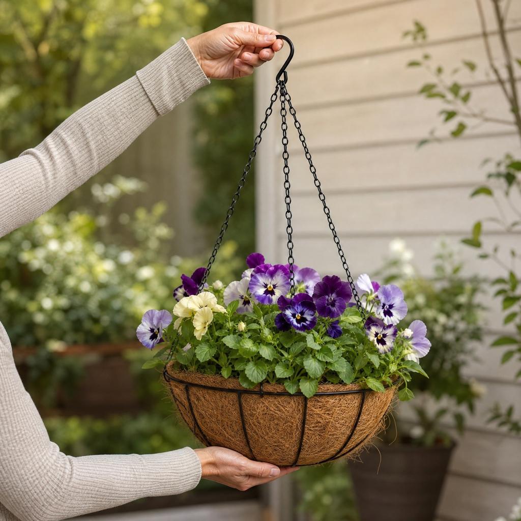3-Pack 16-Inch Hanging Basket Chains for Bird Feeders, Wind Chimes and Outdoor Decor