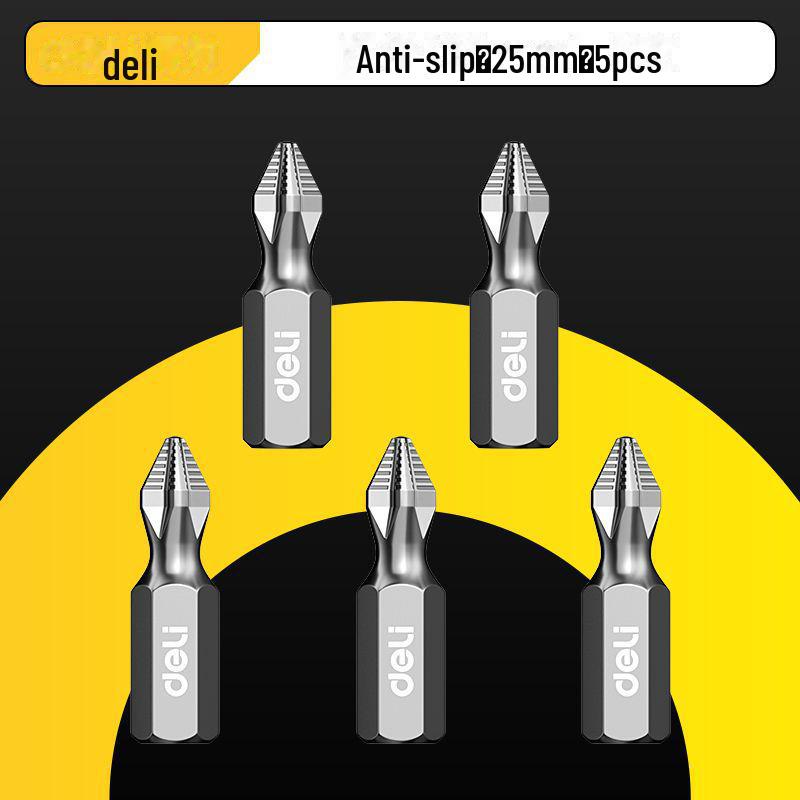 

Набор электрических отверток Deli Non-Slip Cross Magnetic с шестигранными битами высокой твердости для дрелей