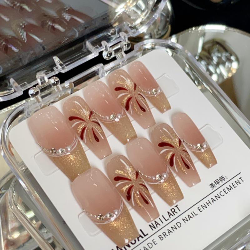 

Наклейки для ногтей «Кошачий глаз», ручная работа, «Фейерверк»: Роскошные кончики маникюра «Румяна»