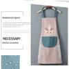 Household Hand Erasable Kitchen Stir Fry Waterproof And Oil Proof Apron, Men'S And Women'S Fashionable Cooking Waist Wrap Adult Work Clothes