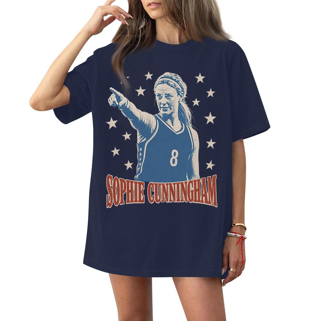 Family Matching Casual Letter Print Short Sleeve T-Shirt for Adults and Kids