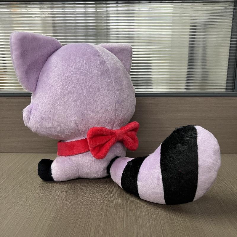 New Indigo Park Game Indigo Park Surrounding Dolls Cute Purple Raccoon Plush Toys