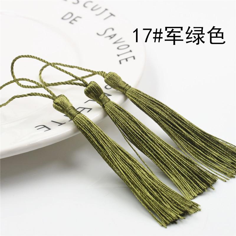 Vertical And Supple Chinese Knot Fringe Accessories Small Hanging Spike 13Cm Bookmark Suizi Clothing Sugar Box Tassel