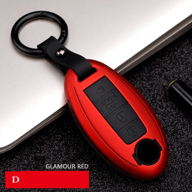 Interior Mouldings Carbon Fiber Shell Car Remote Key Fob Cover Case For infiniti FX35 FX37 FX50 G25 G35 G37 JX35 M35 M37 M45 Q70