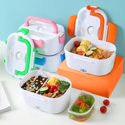 Tragbare elektrische beheizbare Lunchbox für den Heim- und Autogebrauch mit Kunststoff-Inneneinsatz