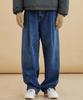 PLAC One-Pleat Wide P57 Washed Denim Pants