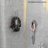 Luxury Wall-Mounted Hair Accessory Organizer Hooks - No-Drill, Adhesive, Traceless, Dual-Long Stick for Headbands & Scrunchies Storage, Easy Install