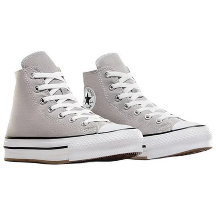 Converse Chuck Taylor All Star Lift Soft Comfortable High Top Canvas Shoes Unisex Sneaker Gray A07346C
