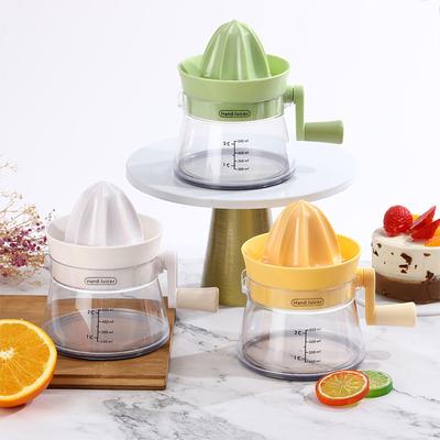 1 Peça Espremedor Manual de Manivela Multifuncional Laranja Limão Espremedor Manual Portátil Cítrico Acessórios de Cozinha Ferramenta de Frutas