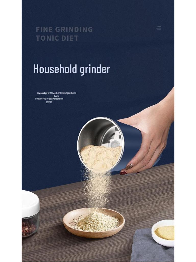 Eight-Blade Grinder for Coffee, Spices, and Herbs with Custom Logo