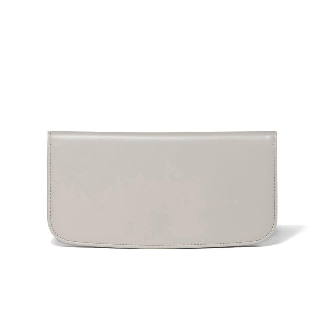 

Howell Billfold Cowhide Thin Gusset Round MHLW4HT1 Light Gray [Margaret Idea] [Bow]