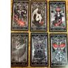 XIII Dark Tarot Cards Deck Board Game English Mysterious Divination Fate