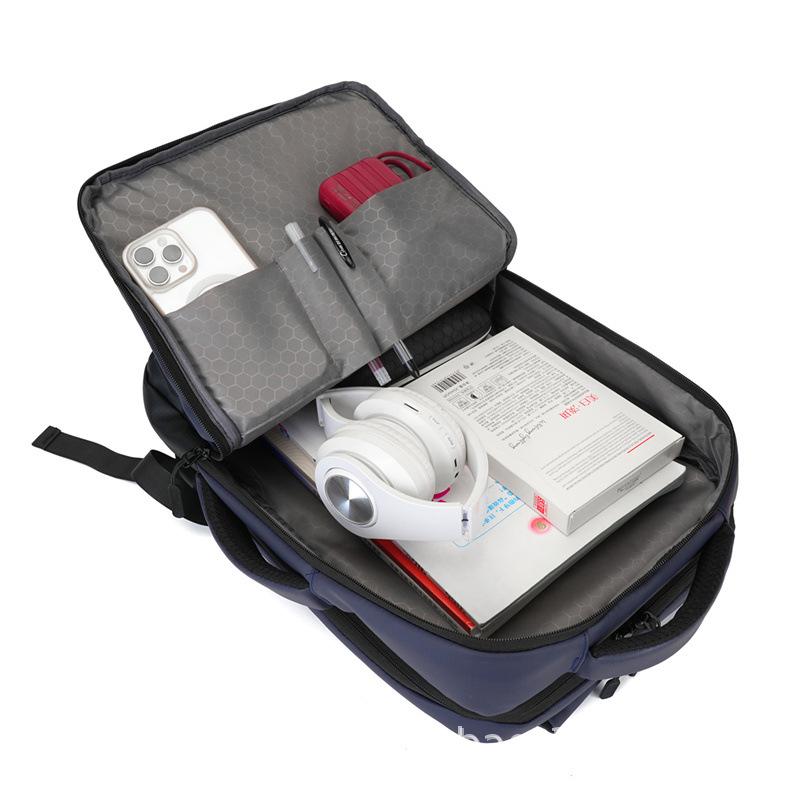 Schoolbag Wholesale Business Backpack Large Capacity Simple Universal Computer Bag Men's and Women's Business Travel Backpack