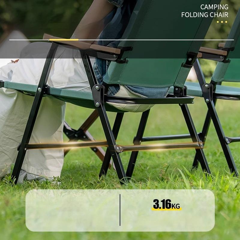 GIANXI Green Summer Tourism Camping Chair Outdoor Fishing Foldable Chair Leisure Picnic Beach Chair And Table Outdoor Products