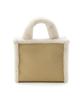 Furfur Mouton Logo Tote Bag RWGB254505 BEG Women's