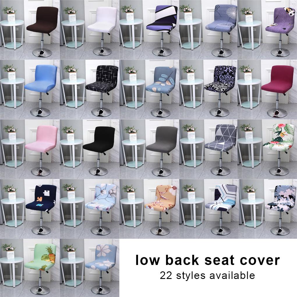 Chair Cover Elastic Business Bar Cafe Restaurant Living Room Bedroom Kitchen Stool Seat Stretchable Decoration Slipcover