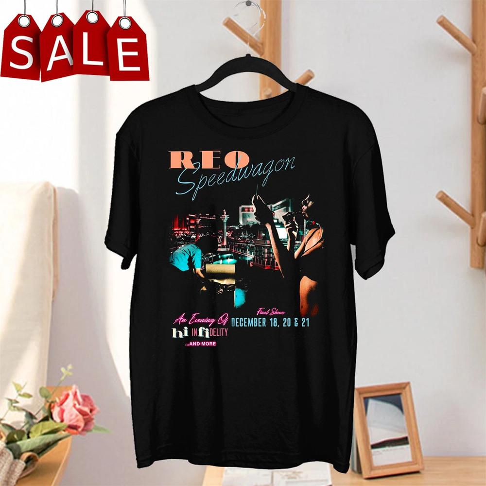 New Reo Speedwagon Band Music T-shirt S to 5XL NE496 Unisex T-Shirt M