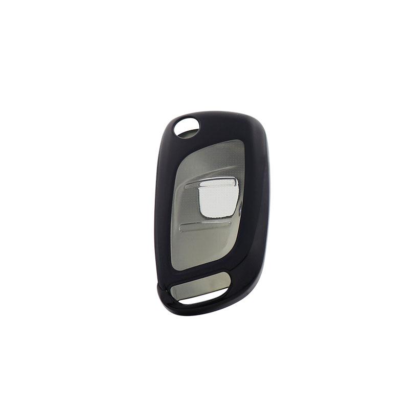 

TPU Transparent Film Car Remote Key Cover Case Shell Key Fob for C2 C3 C4 C5 DS4 107 207 307 407 308 607 Protector Holder black