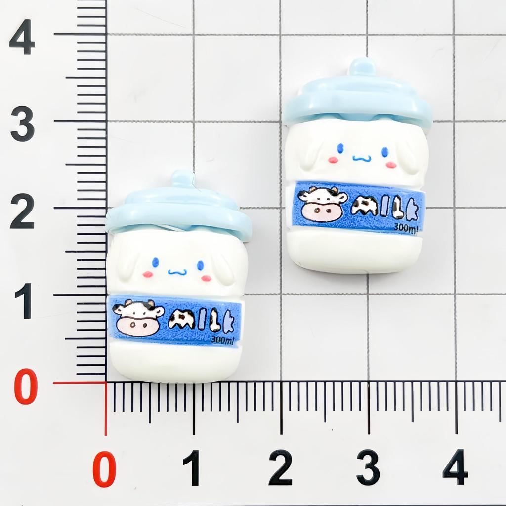 Cute Cartoon Animal Resin Accessories: DIY Phone Case, Hair Clip, Drink Bottle, Fridge Magnet, Luggage Decor.