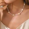 Adjustable Starfish Necklace Ornaments Beach Beaded Necklace Bohemian Style Necklace  Women