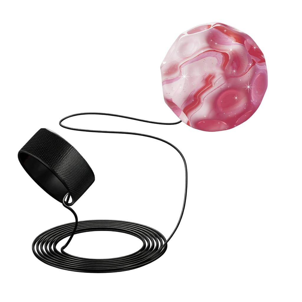 Wrist Ball Exercise Trainer with Elastic Strap and Throwing Ball for Hand Strengthening and Rehabilitation Fitness Tool for Wrist and Forearm