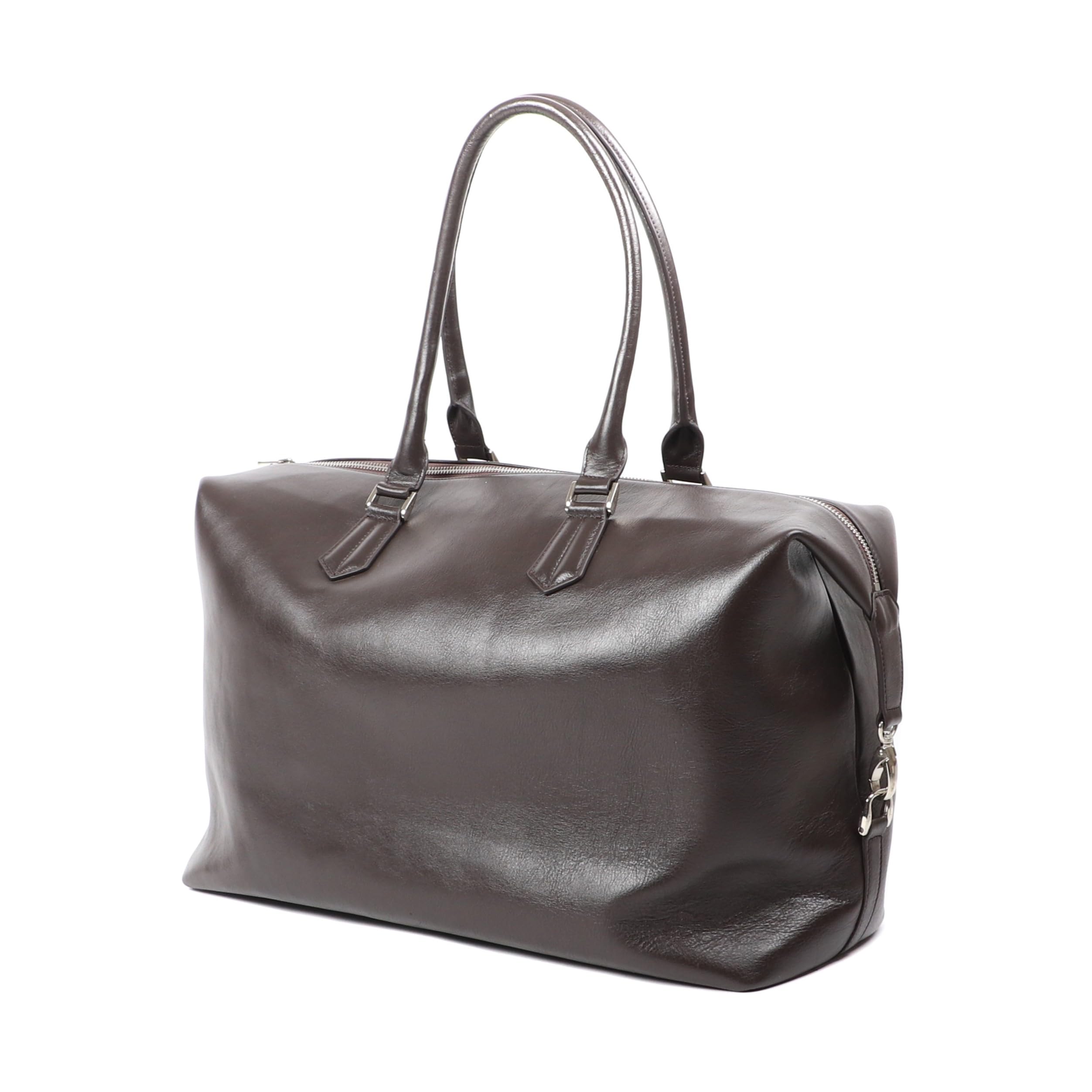 

Сумка з натуральної шкіри NP Leather Boston Bag with ZIP Стильні бустери Темно-коричневі [Boosters] темно-коричневого кольору