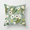 Fashion Garden Flower Pattern Pillowcase Office Car Cushion Cover Living Room Bedroom Sofa Decorative Pillowcase 45*45Cm