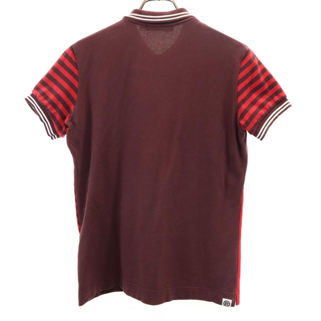 A Bathing Ape Made In Japan Short Sleeve Polo Shirt S CLASSICS Pique Women Used