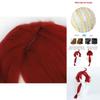 Gundam Suletta-mercury Wig Heat-resistant Synthetic Silk Fiber Cosplay Hairpiece