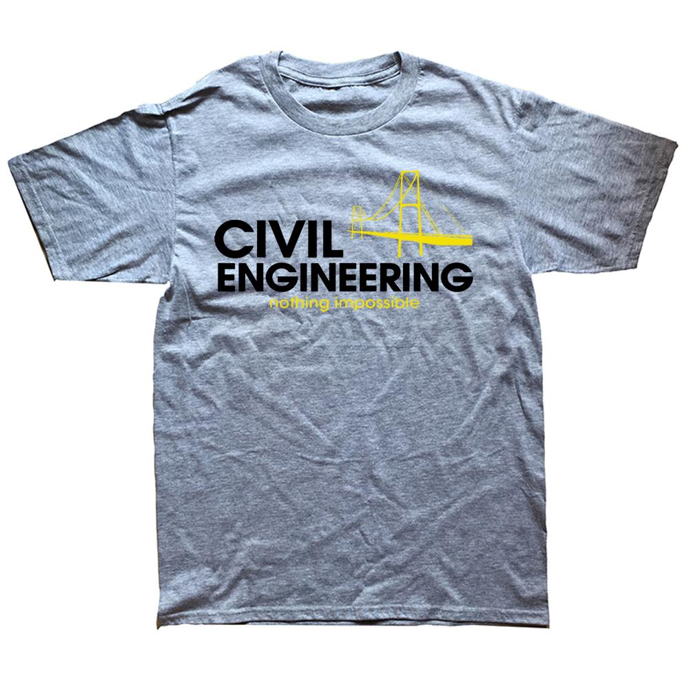 Funny Civil Engineer T Shirts Graphic Cotton Streetwear Short Sleeve ONeck Structural Engineering Students Gifts Tshirt Men