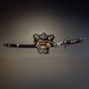 Yousheng Samurai Cutter Holder Wall Mounted Cutter Stand Retro Decorative Japanese Cutter Holder for Samurai Culture Enthusiasts Home Office