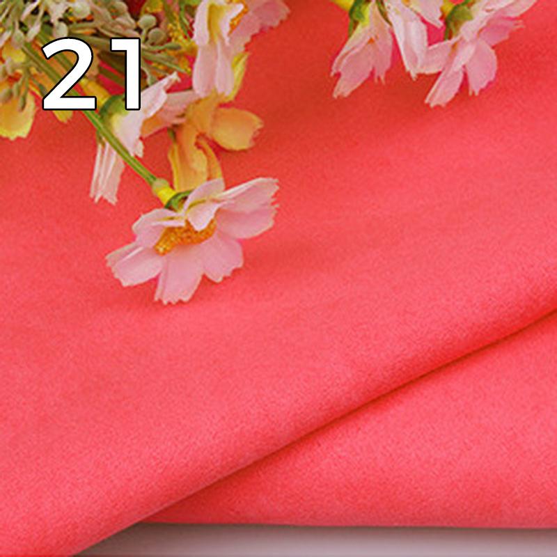 100*150cm Soft Suede Velvet Fabric Frosted Faux Suede Fabric For DIY Sewing Garment Upholstery Sofa Curtain Dress Textile