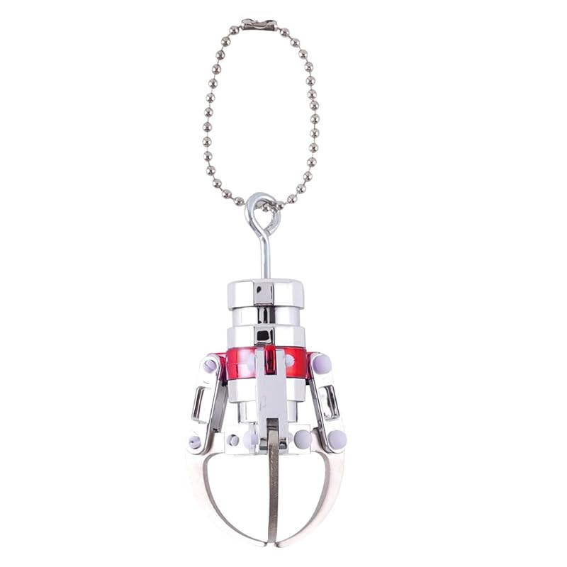

crane arm key ring super mini crane game figure Approximately 6.2cm (red)