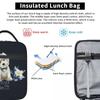 Cute West Highland White Terrier Dog Insulated Lunch Bag Leakproof Westie Puppy Cooler Thermal Lunch Box Office Picnic Travel