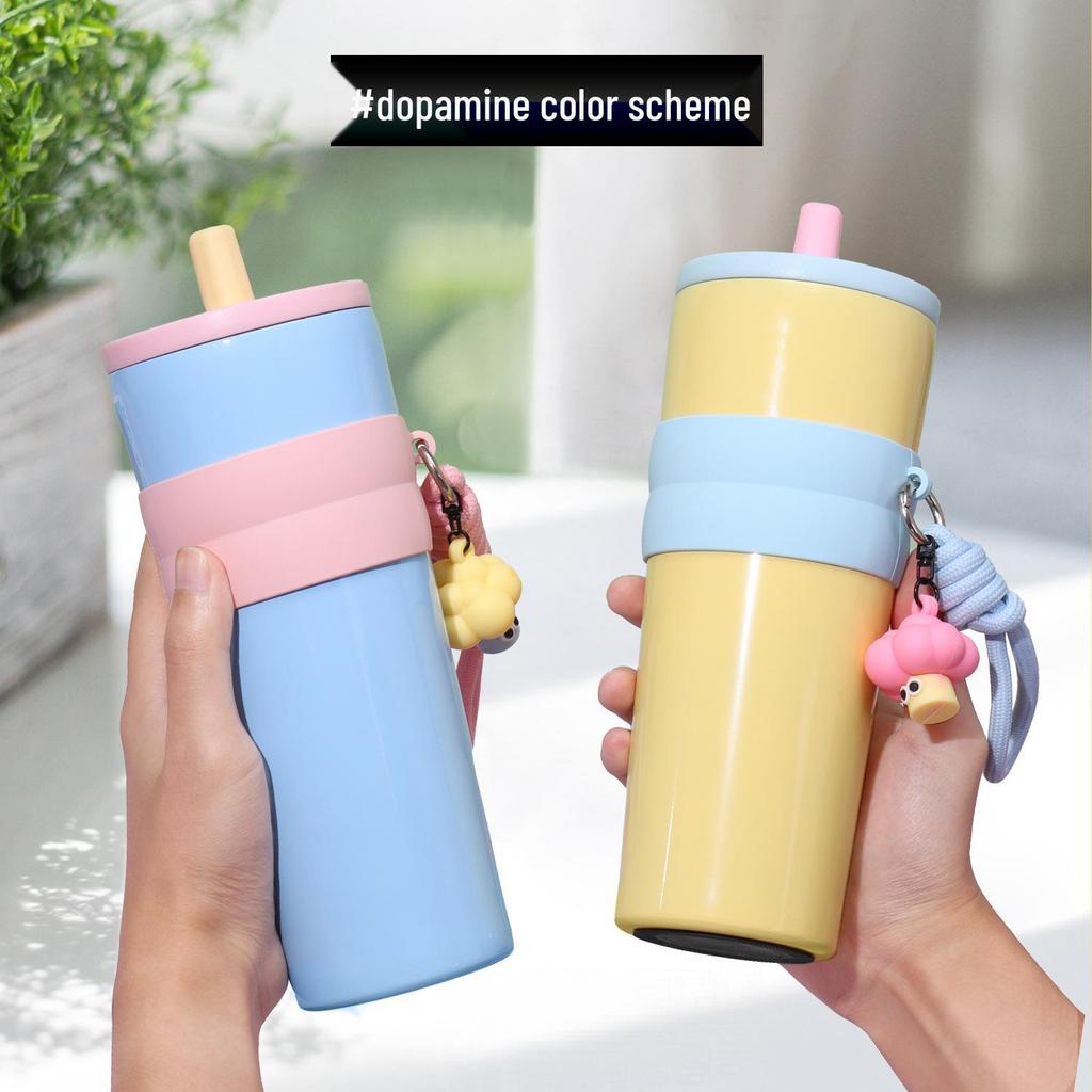 316 Stainless Steel Portable Insulated Car Cup with Handle