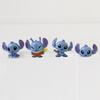 Pvc 12pcs Stitch Action Figures Model Toy Decoration Gifts Ornament Cartoon