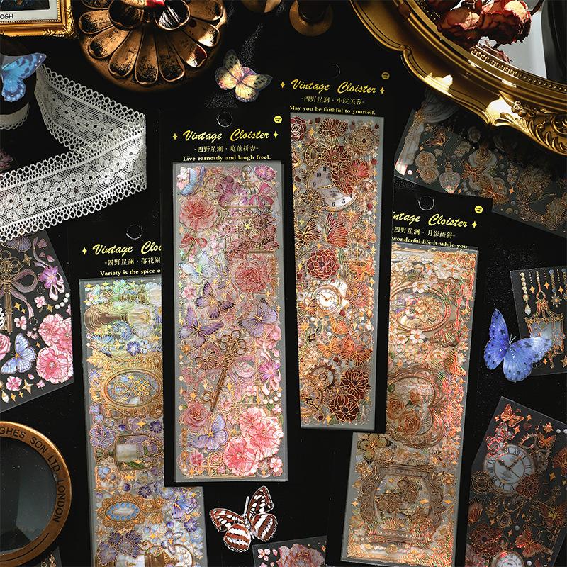 

Наклейка Siye Xinglan Series Штампованная цепочка часов Ручная палатка Украшение основания Гука