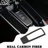 LHD/RHD Real Carbon Fiber For Porsche 911 992 GT3 2019-2027+ Car Center Gear Shift Cover Car Interior Accessories 1PCS