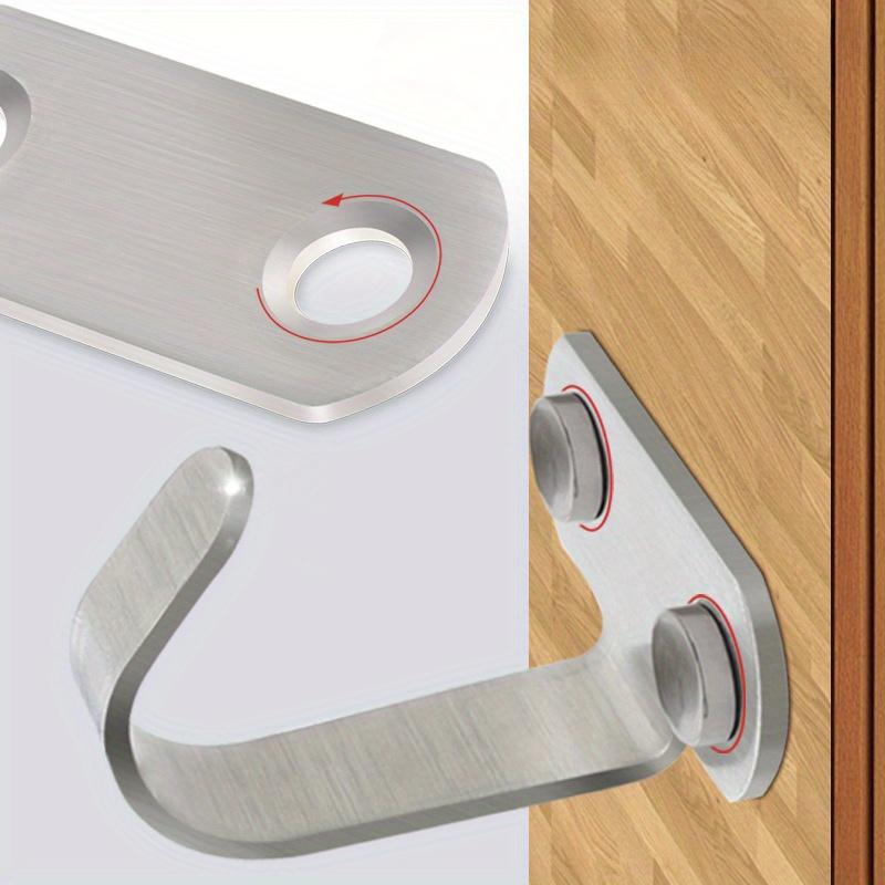 5PCS Stainless Steel Long Lasting Ceiling Hooks For Hanging Ornament Hooks Top Hangers Cloth Easy Home Hardware