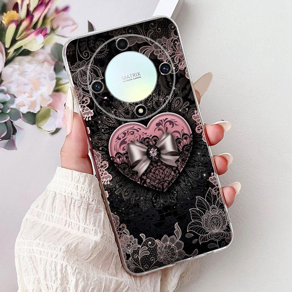 For Honor X9a 5G Case RMO-NX1 Beautiful Butterfly Soft Silicone Phone Cases For Honor X 9a X9a 2022 Back Cover Bumper 6.67"
