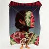 Movie K Killers o of t the F Flower M Moon Throw Flannel Throw Blanket Suitable for Sofa Living Room Bedroom