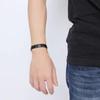 Waterproof Men's Black Magnetic Therapy Bracelet Germanium Health Wrist Chain Suitable for Daily Sports Business Occasions
