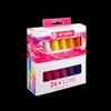 Peinture acrylique - ARTCREATION - 24 tubes de 12 ml - Couleurs assorties - Multicolore - Mixte