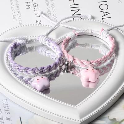 Entzückendes Stern Magnetisches Partnerarmband - Perfektes Geschenk für beste Freundinnen oder Freund