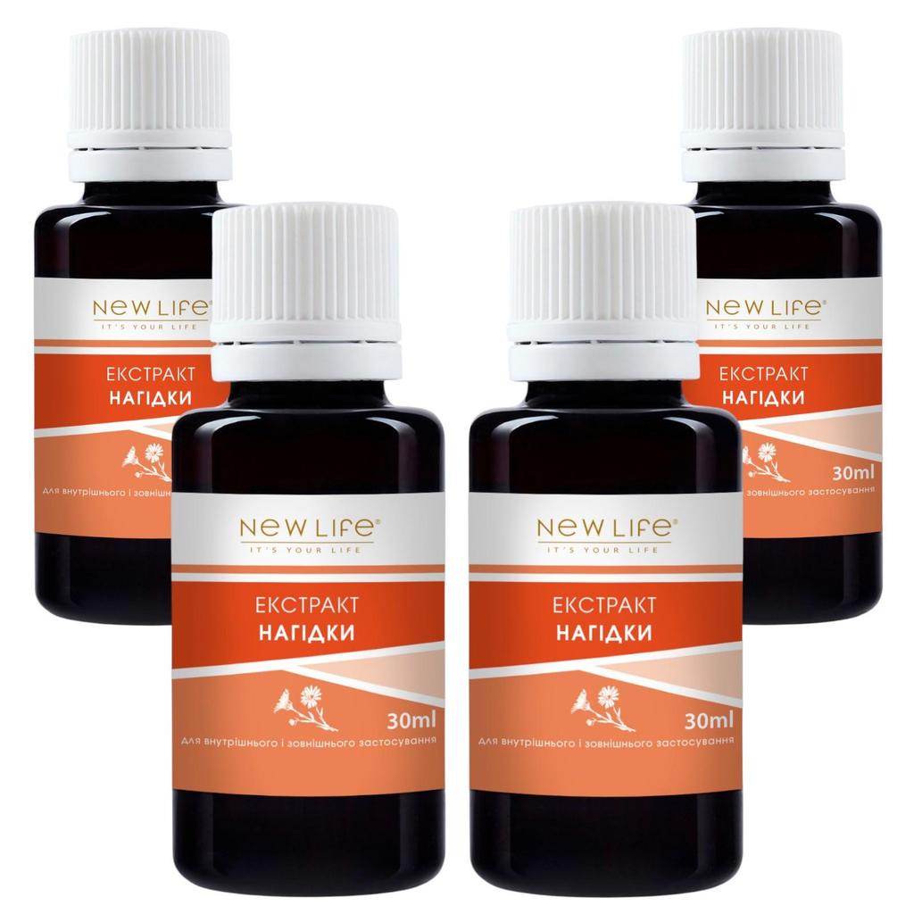 Calendula Extract Tincture Herbal Liquid Dietary Supplement New Life