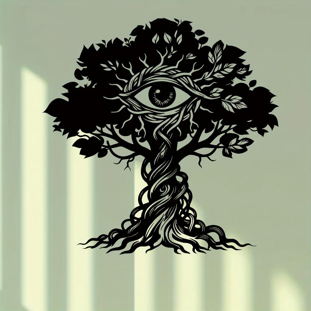 Life Tree Metal Wall Art 23.62 Inch Iron Wall Decor for Living Room Outdoor Christmas Birthday Gift