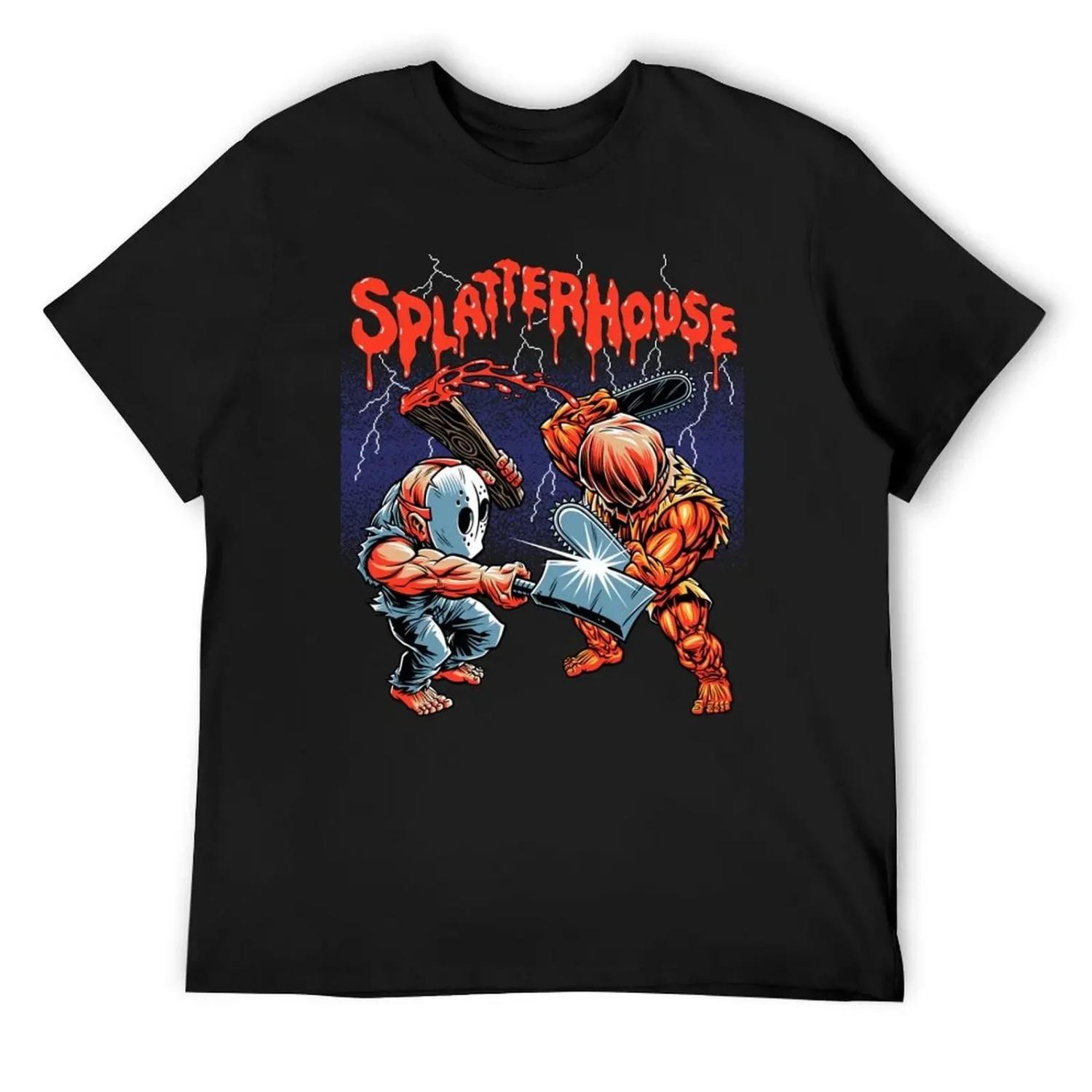 SH - BLOODY DUEL T-Shirt Personalized t-shirt oversized t shirt cute tops shirts men graphic XXXXXL чёрный