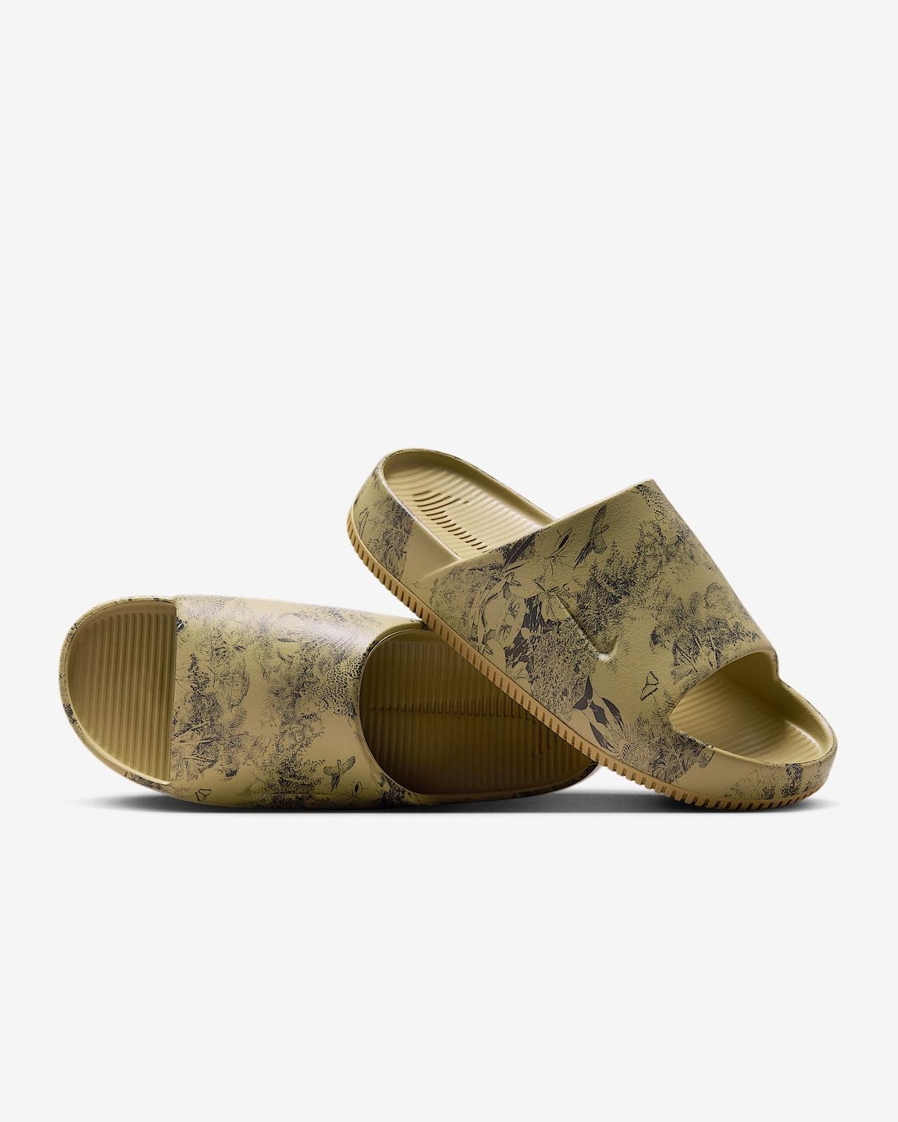 HQ1125-201 Nike Calm Print Men s Slides (Men s) 11
