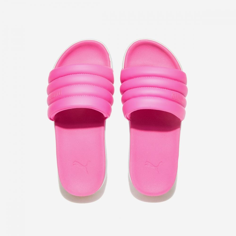 Puma Carmen Slide Puppy Women Pki39539902   Poison Pink Puma White