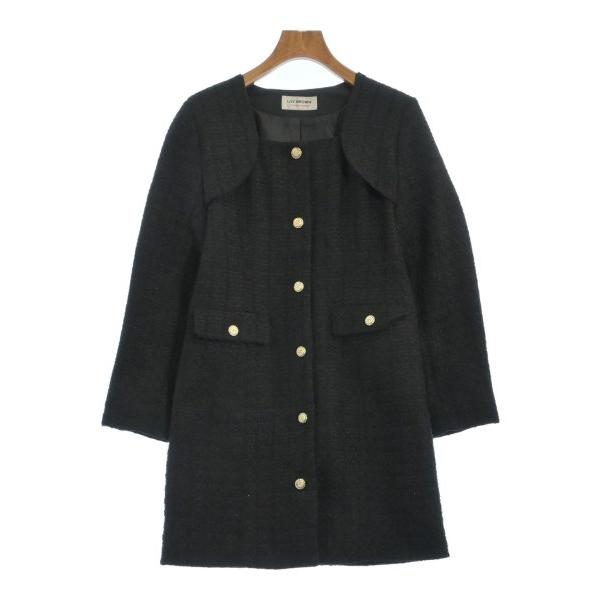 LILY BROWN Lily Brown One Piece Women s 0 (S) Black (Tweed) [Used] [Secondhand Clothes]